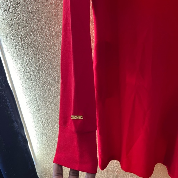 Calvin Klein Red Hoodie Dress size Large - Picture 5 of 7